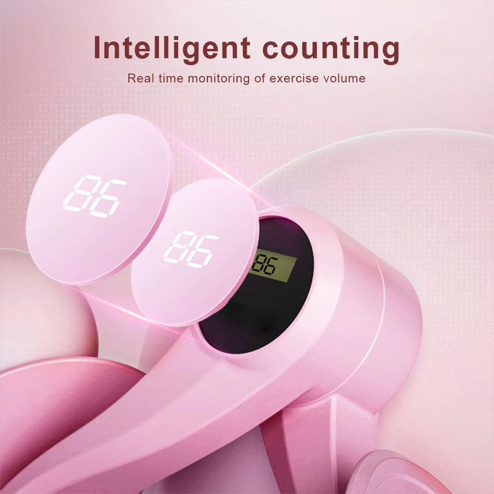 Compact lightweight design of the IzzyFit core and pelvic floor trainer