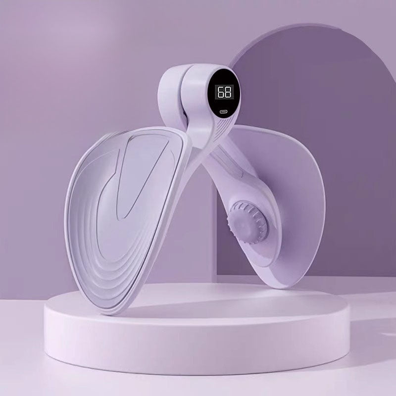 IzzyFit trainer in use during a low-impact home workout